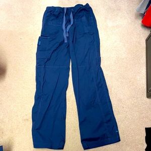 Wonderwink Spread Good Cheer Navy Scrub Pant